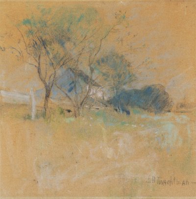 家と木 作： John Henry Twachtman